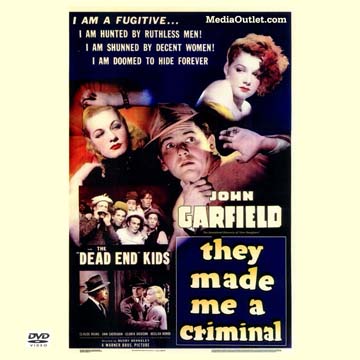 They Made Me A Criminal DVD Dead End Kids Bowery Boys